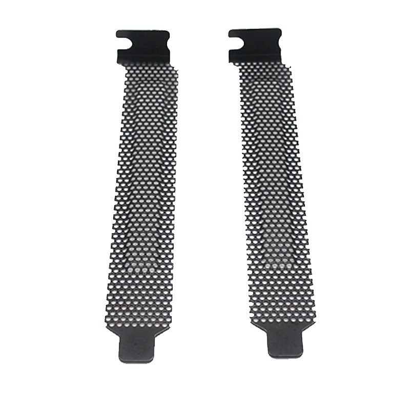 Wholesale desktop computer host chassis PCI position heat dissipation dust filter baffle punching graphics card baffle screen