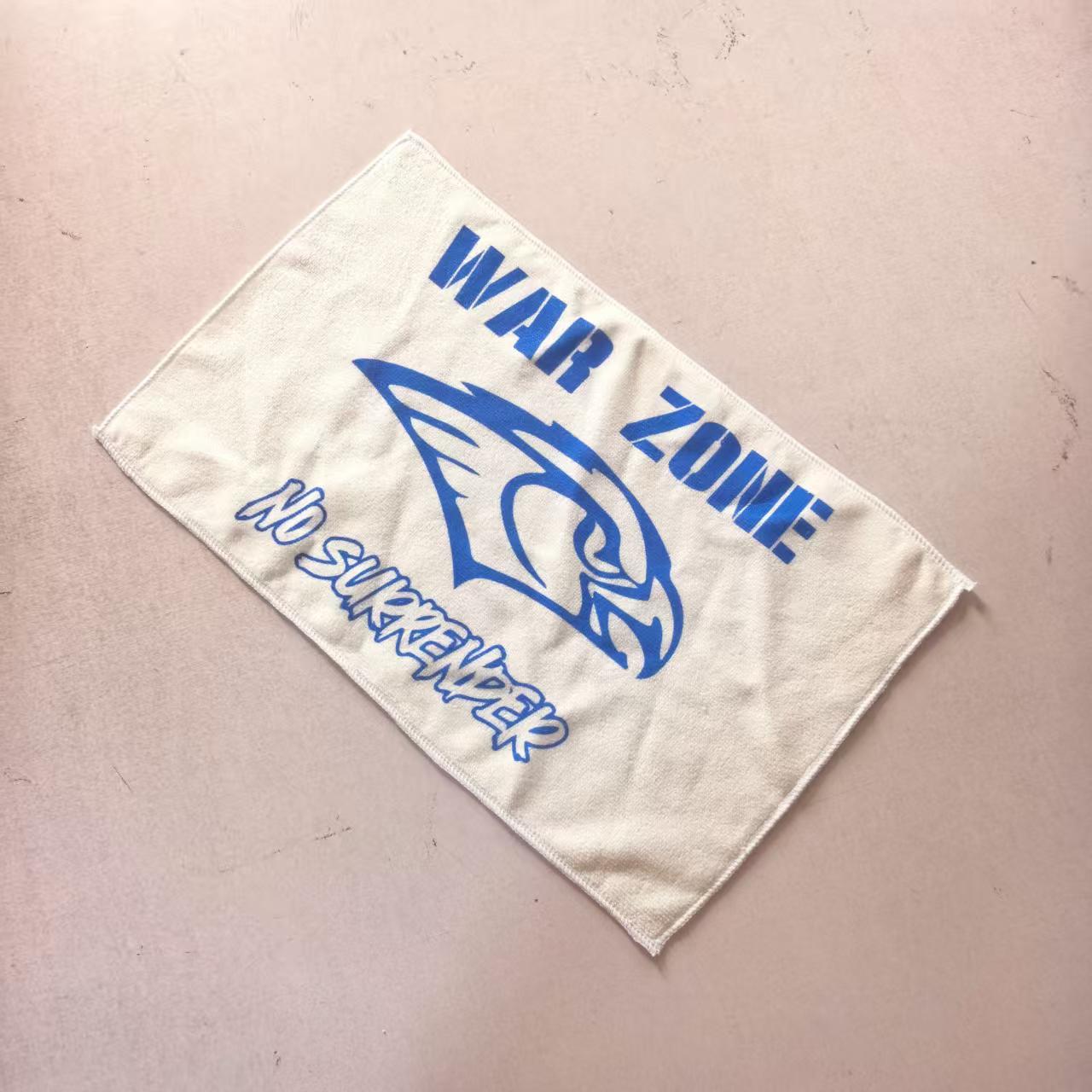 Customized Microfiber Digital Printed Rally Towels for Foreign Trade, Gathering Towels, Event Cheering Towels