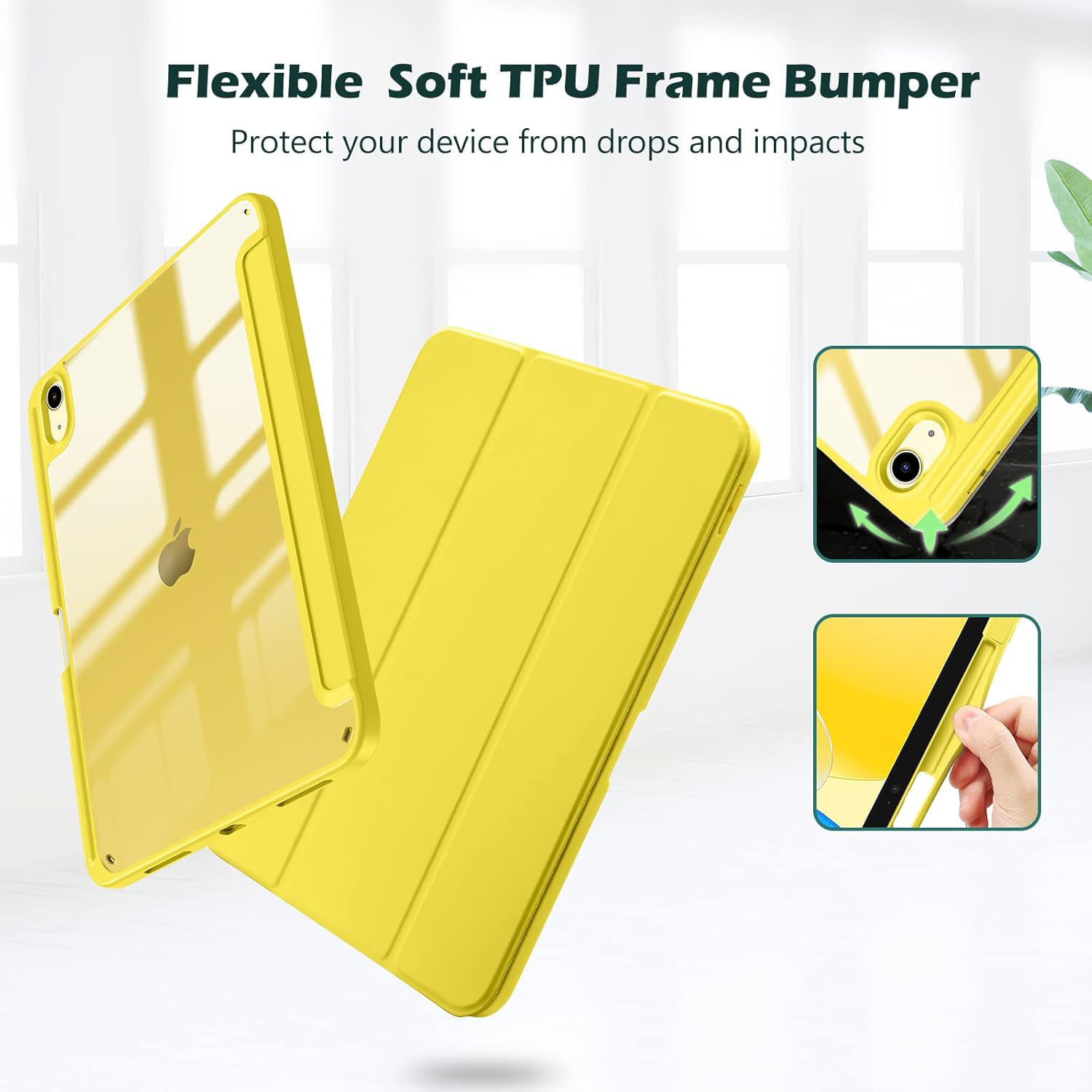 iPad Protective Case 10Th Generation 70% off Acrylic Tablet Protective Case with Pen Slot Ipad11 Anti-Fall Tablet Protective Case