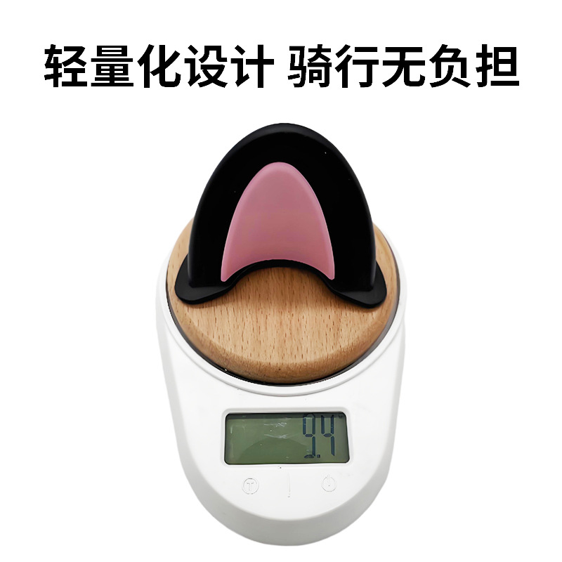 Electric car helmet decoration takeaway rider personality accessories cat ear stickers motorcycle universal horn tentacles diy