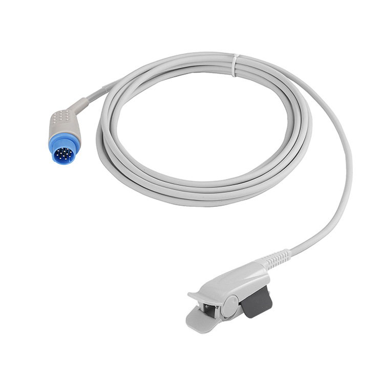 Baolaiet m Series Blood Oxygen Saturation Monitor Line Adult/Neonatal Nail Wrapped Bag Probe