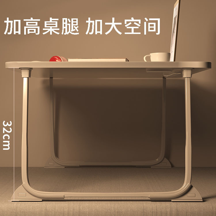 Bed Small Table Foldableable Student Bedside Dormitory Desk Laptop Home Bedroom Sitting Floor Lazy Table