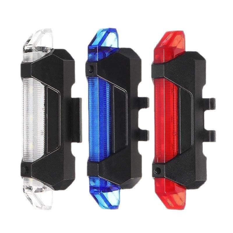 Bicycle tail light USB charging wholesale warning night bike equipment mountain bike accessories highlight 918 tail light
