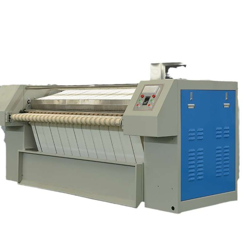 Steam Type Linen Industrial Ironing Machine Single/Double Roller Commercial Hotel Laundry Bed Sheet Ironing Machine Ironing Equipment