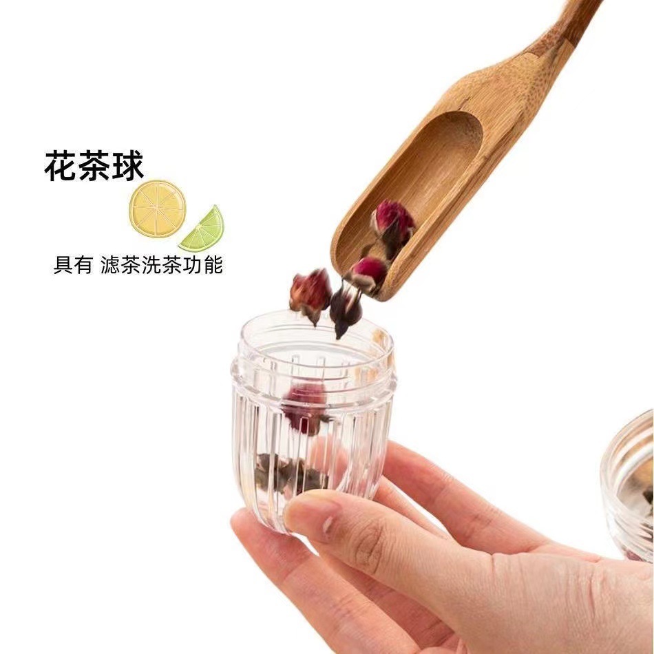 Flower Tea Ball Tea Filter Tea Strainer Household Tea Brewing Tool Tea-Water Separator Filter Tea Strainer Tea Container Tea Ball Insulated Cup