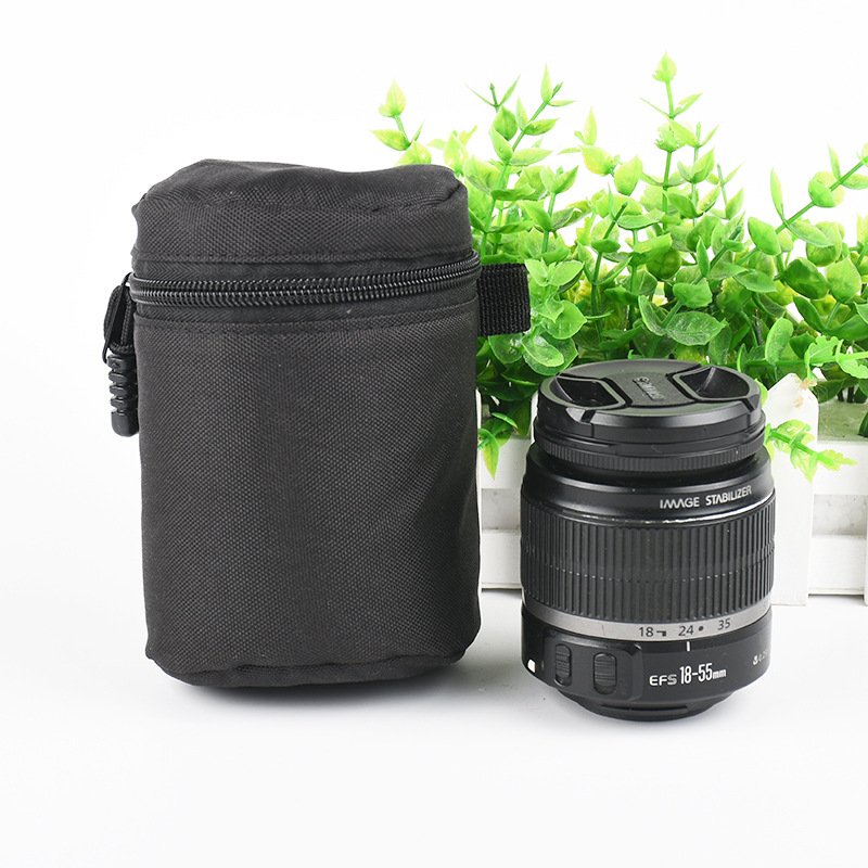 SLR Camera Lens Bag Lens Bag Thickened Shockproof Lens Tube Protective Cover Lens Protective Bag Lens Storage Bag