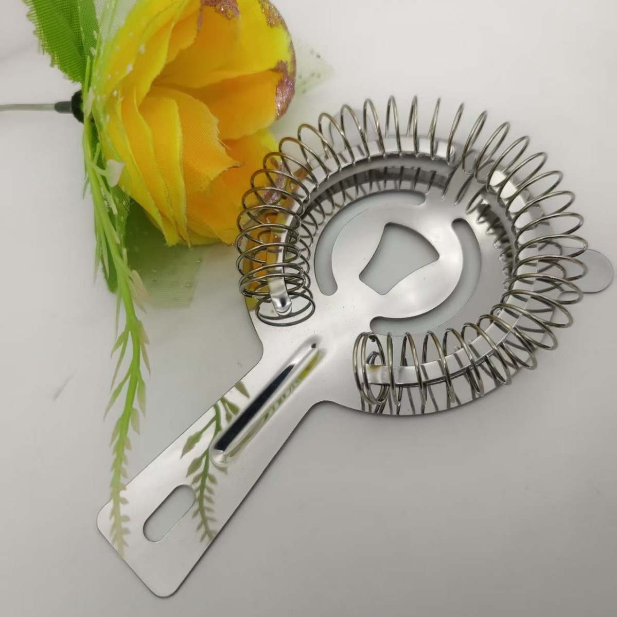 Оптовая продажа ситечка для льда из нержавеющей стали для барменов