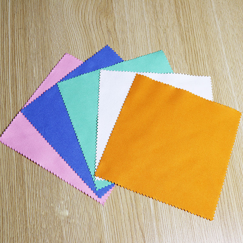 Silver cleaning cloth jewelry polishing cloth silver polishing cloth anti-oxidation cleaning care cloth ultra-fine fiber double-sided Velvet