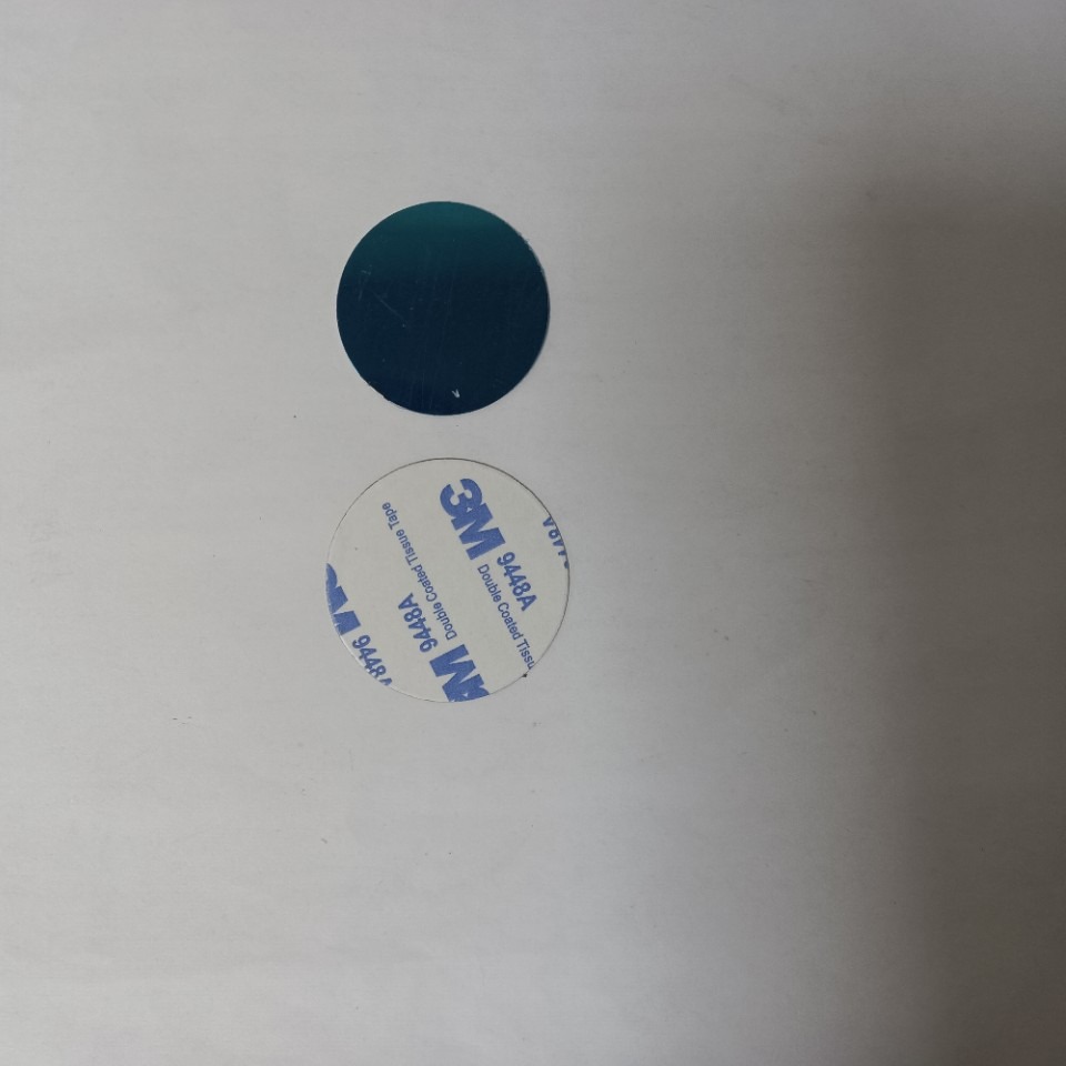 Mobile phone bracket magnetic sheet manufacturer round magnetic suction sheet in stock straight hair 15-60 plus adhesive