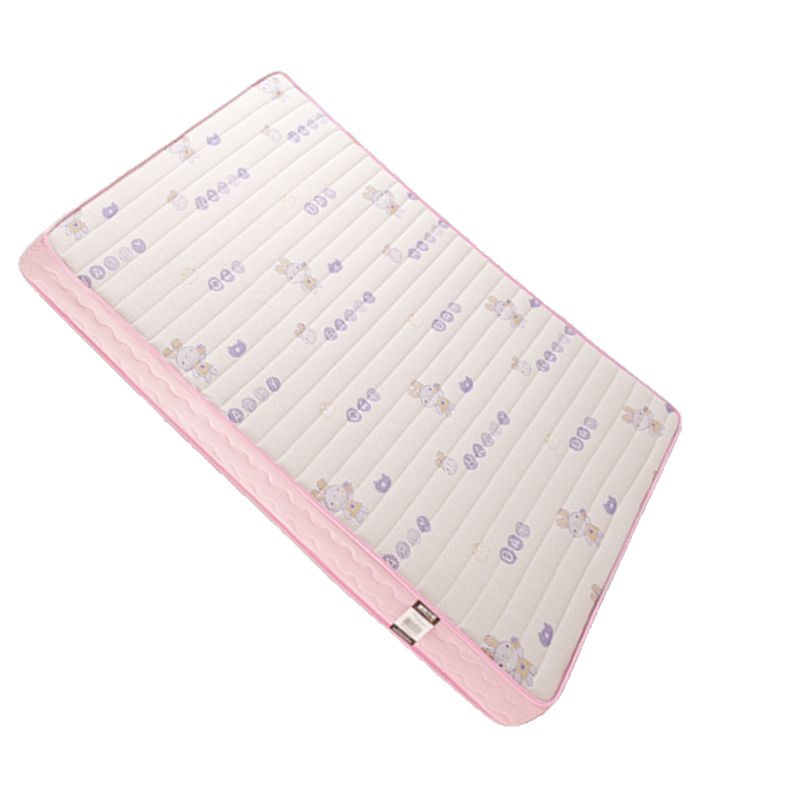 Children's Mattress S-Type Fine Jute Hard Bunk Bed Tatami Breathable Waist Protection Student Latex Foldableing Mattress