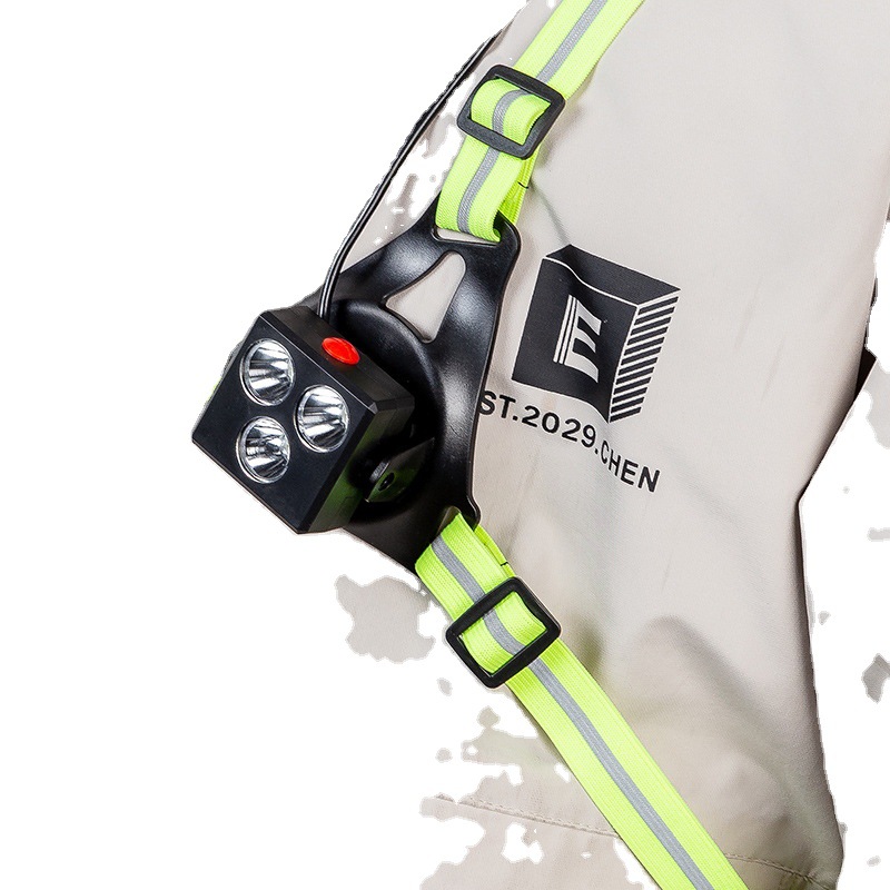 Running Light Night running light chest light strap night running light portable running light USB charging safety running light