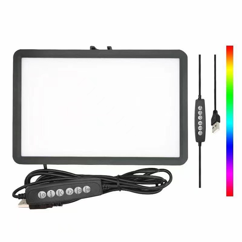 regular three-color square can add color change four-color photography fill light video fill light photography lamp