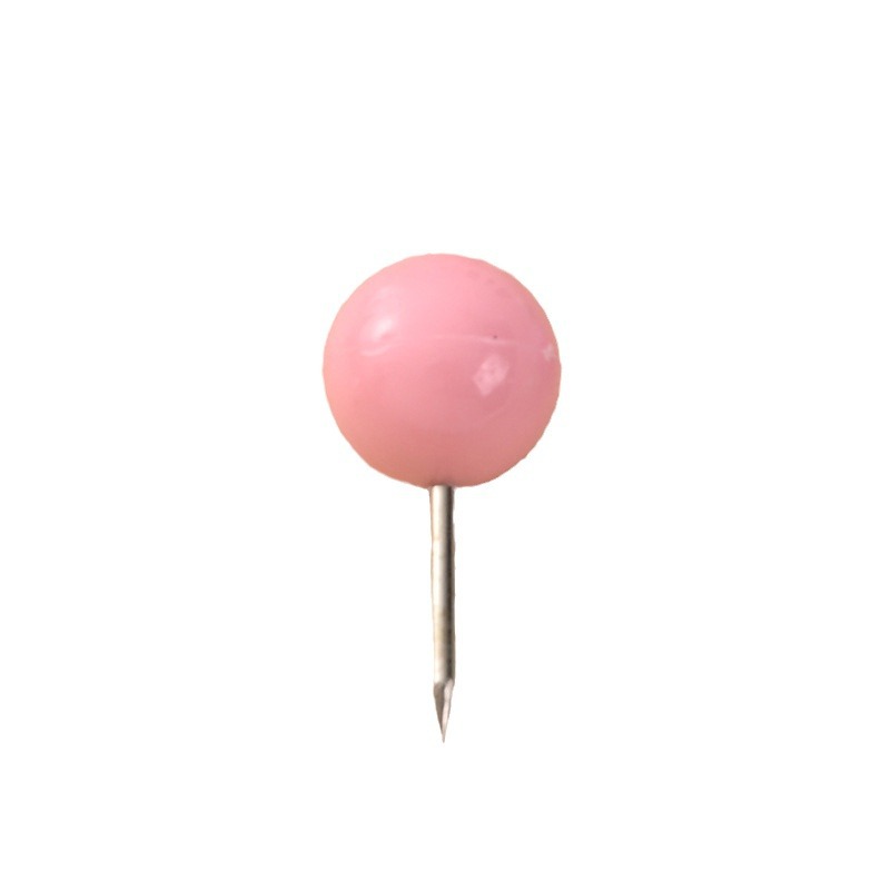 Ball Nail Macaron Color Nail Small Fresh Round Head Pin Photo Wall Poster Cork Nail Message Fixed Earth Nail