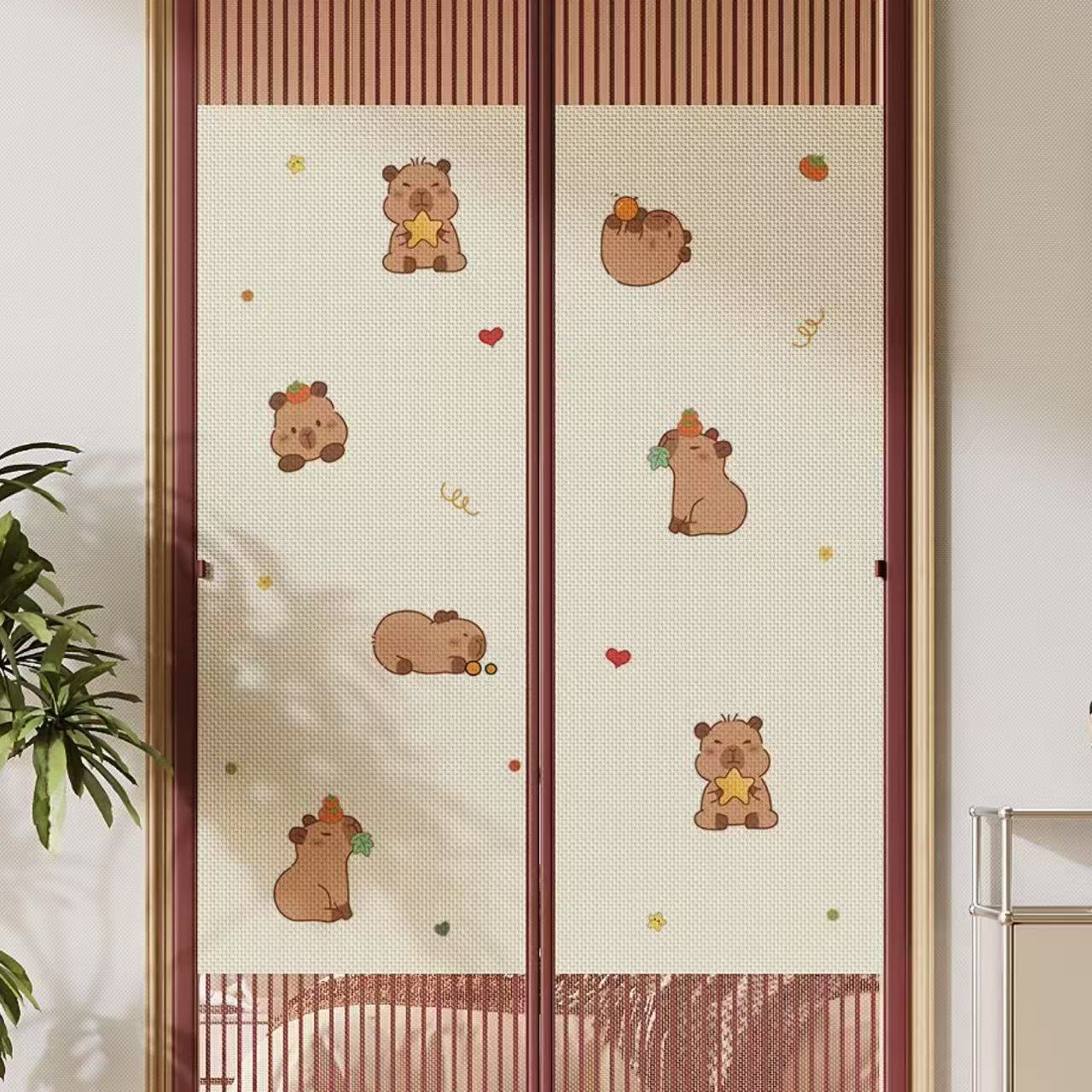 Magnetic Anti-Mosquito Screen Door Privacy Door Curtain Modern Study Fashion Breathable Partition Suitable for 2025 New Products