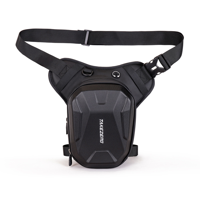 Takezero Motorcycle Eva Hard Shell Bag Cycling Leg Bag Waist Bag Rider Sports Crossbody Chest Bag Backpack Equipment