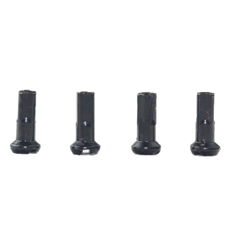 Black Copper Spoke Caps for Mountain Bikes, Size 14, 12mm 14mm Road Bike and Folding Bike Steel Wire Copper Heads