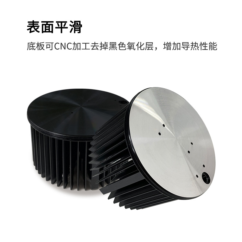 Прямые поставки радиатора холодной ковки типа лопасти 30 Вт LED радиатор холодной ковки алюминий ￠ 94 Радиаторный модуль