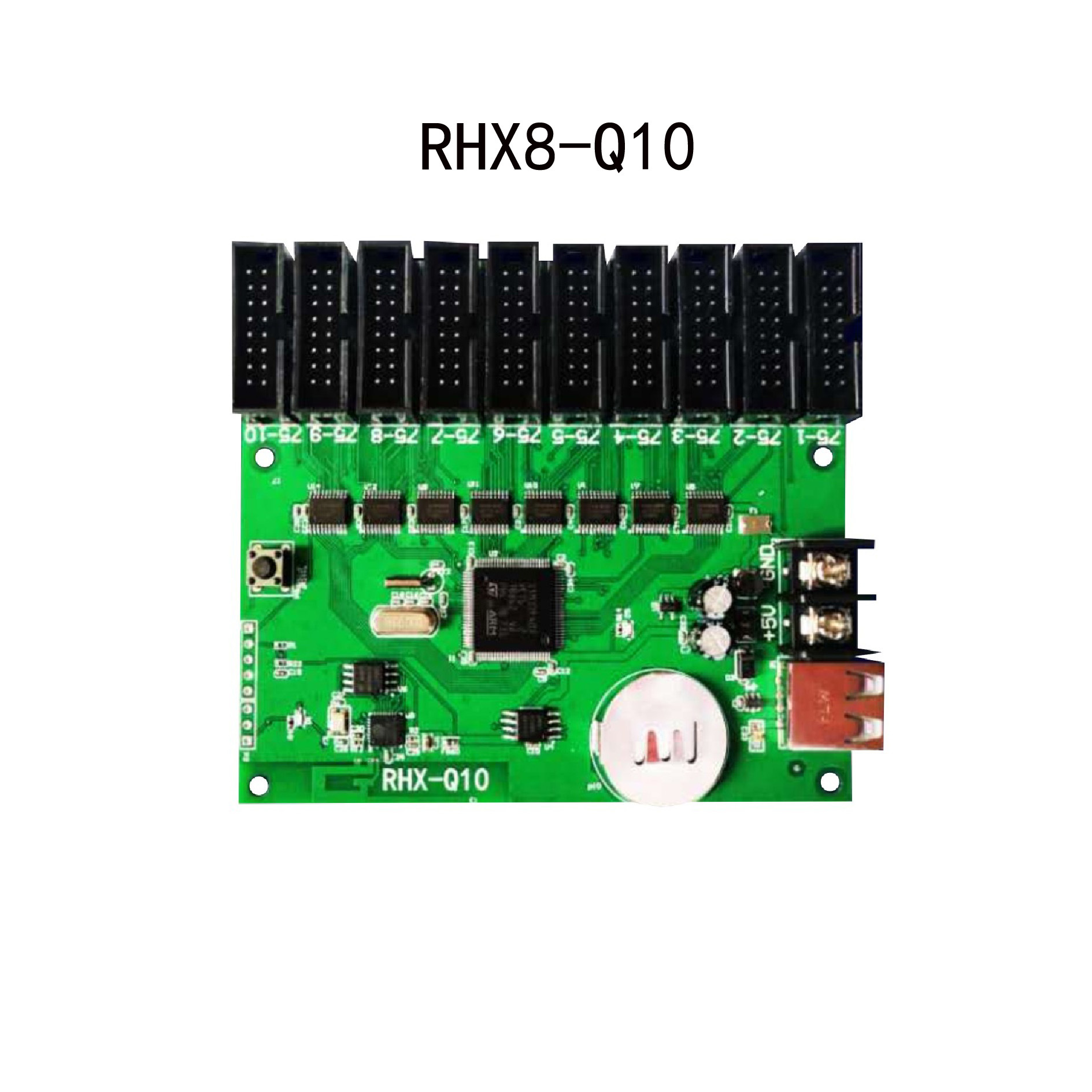 Контрольный LED дисплей carihexin, беспроводная WiFi карта RHX8-Q10, уличный роликовый полноцветный рекламный световой короб
