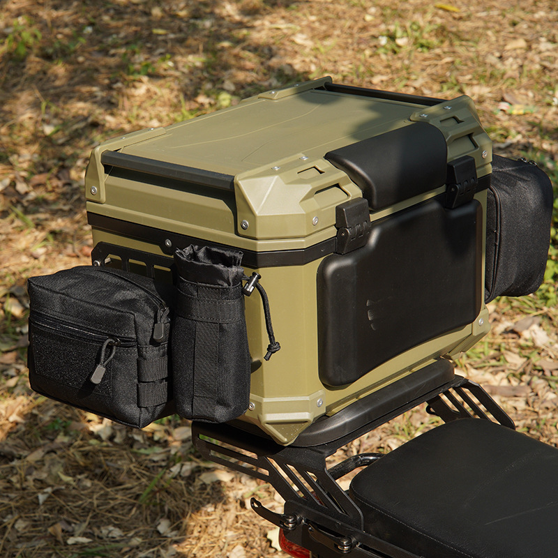 Applicable to Motorcycle Tail Box Molle Tactical Hanging Plate HONDA Cross Cub CC110 Universal Tail Box Hanging Plate
