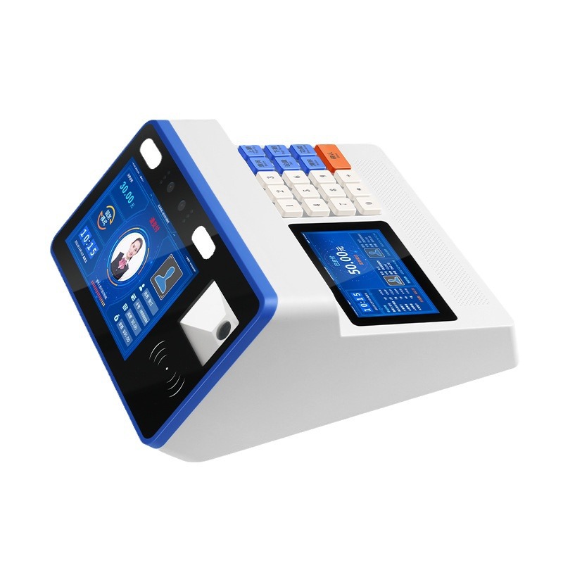 Hengxing Intelligent Face Recognition Consumer Terminal: Card Swiping, Qr Code Scanning, Face Recognition, Integrated Management System for Canteens, Schools, and Membership Programs