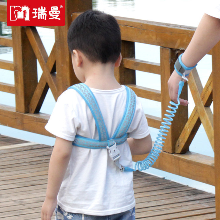 Children's Anti-lost Strap Bracelet Dual-purpose Baby Anti-lost Traction Rope Child Lock Buckle Anti-off Safety Belt Artifact