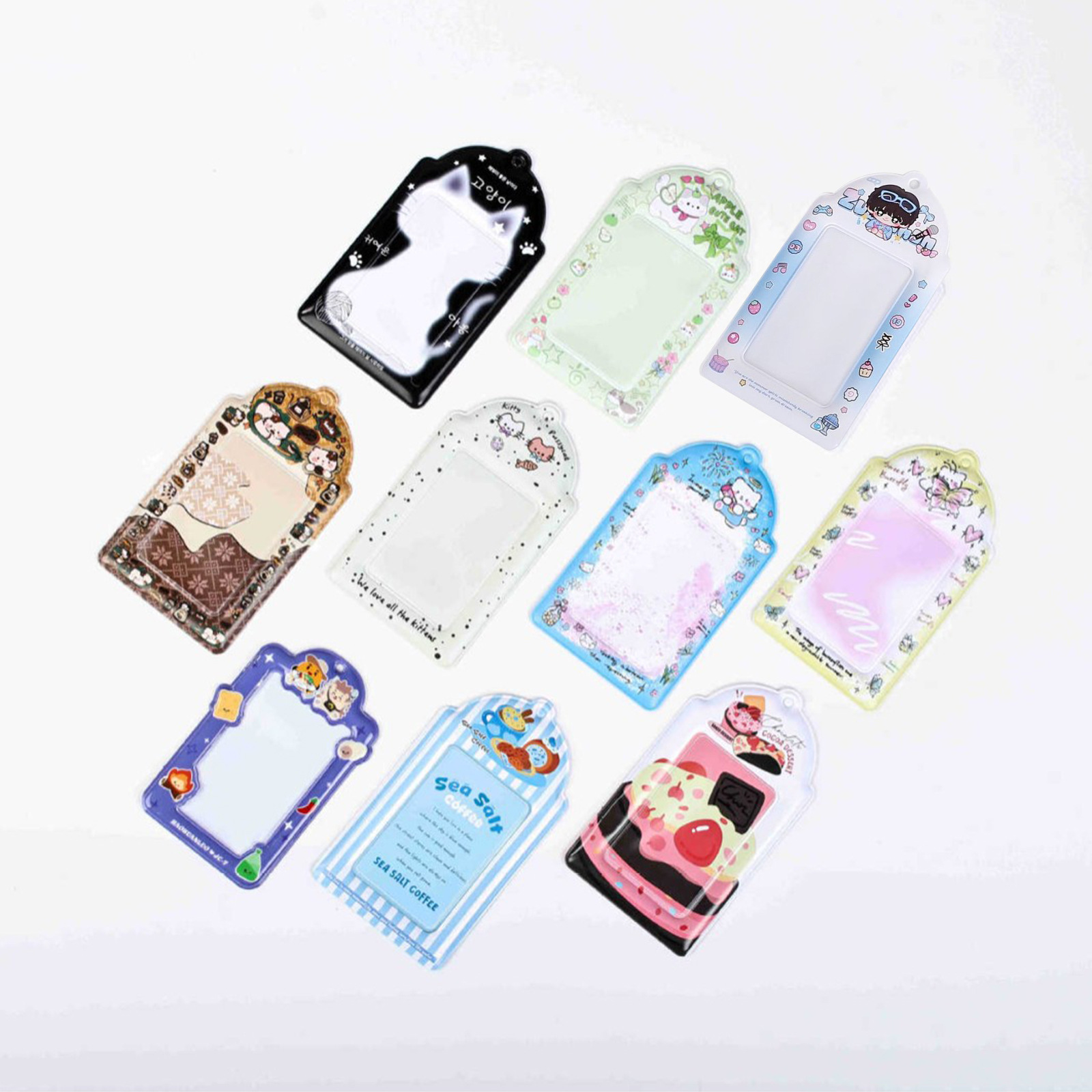 Original Pvc Card Holder Collection, Idol Idol Small Card, Meal Card, Campus Card Storage Card Holder, Display Hard Plastic Card Holder
