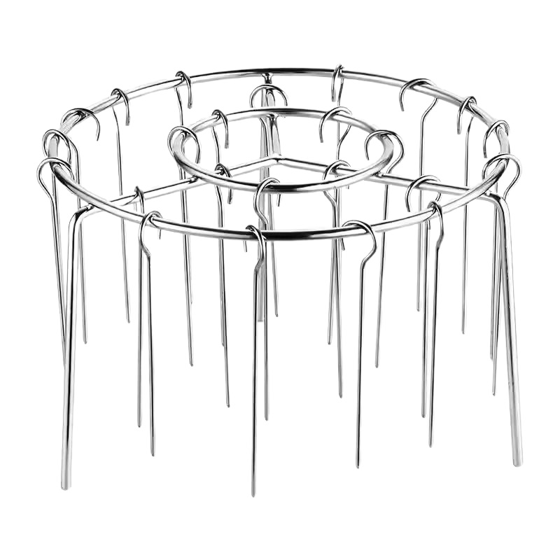 Air Fryer Grill Stainless Steel Vertical Skewers Barbecue Skewers Grill Needle Barbecue Grill Needle Round Grill