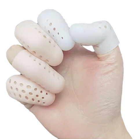 Silicone Finger Protector, Anti-drying, Moisturizing Finger Cover, Injured, Anti-wear, Anti-pain, Anti-slip, Breathable, Wear-resistant, Thickeneded Version