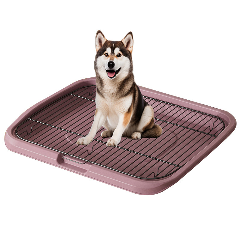 Pet Dog Toilet Medium and Large Automatic Supplies Collection Cleaning Anti-Trampling Potty Pet Toilet Small Size Dogs