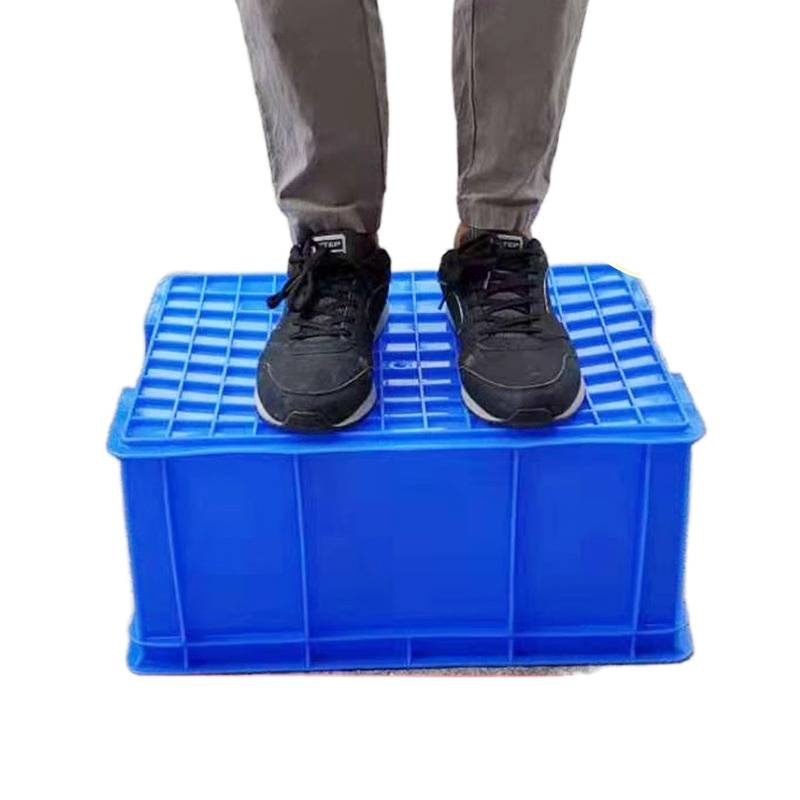 Thickened Plastic Turnover Box Logistics Transportation Box Factory Material Hardware Tool Storage Box Storage Plastic Frame Turtle Raising