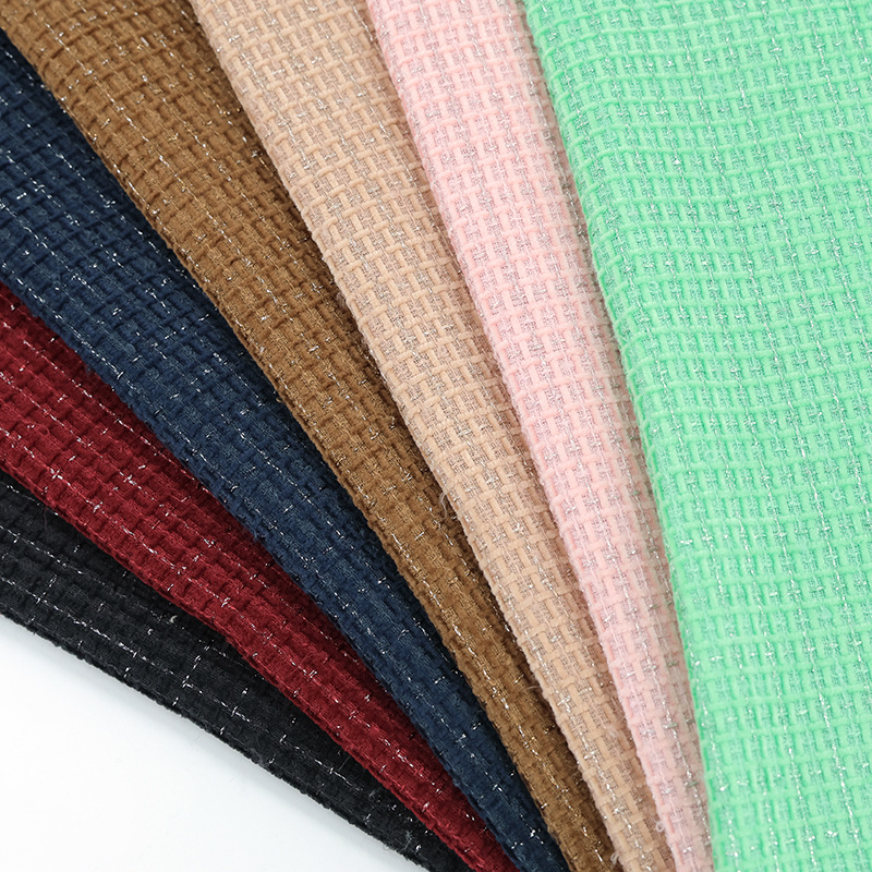 2025 New Style Woolen Small Fragrance Suit Fabric 215g High Quality Plaid Fashion Women's Shoes and Hats Jacket Fabric