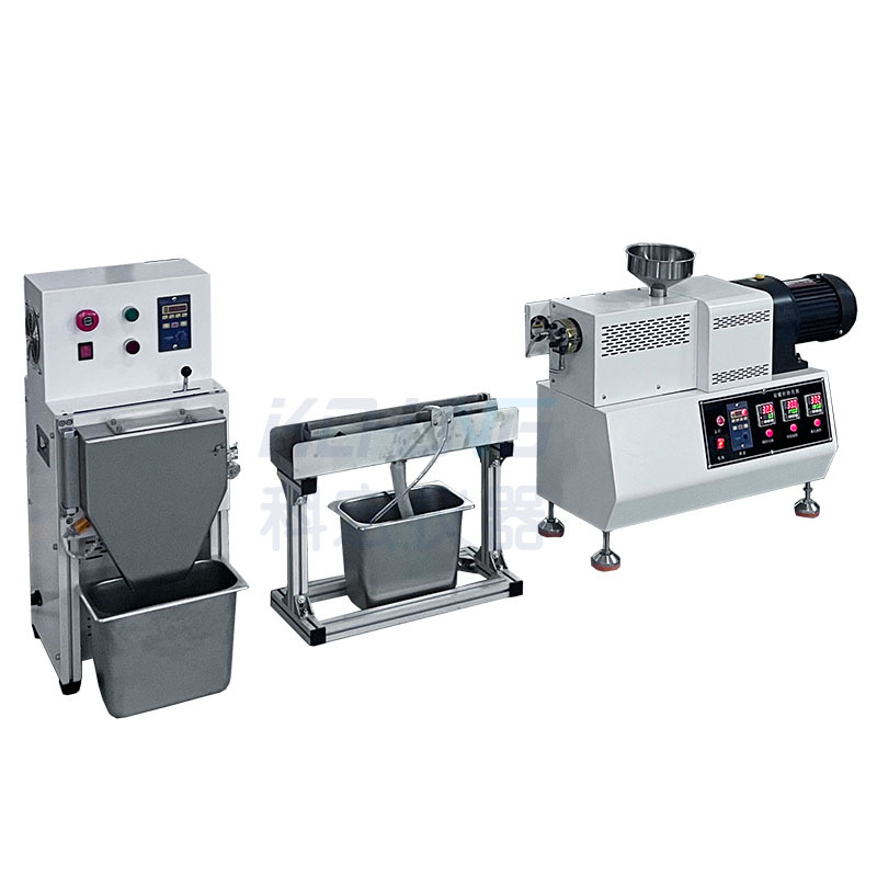 High Efficiency Extruder Single Screw Extruder for Laboratory and Small Production Twin Screw Extruder Granulator
