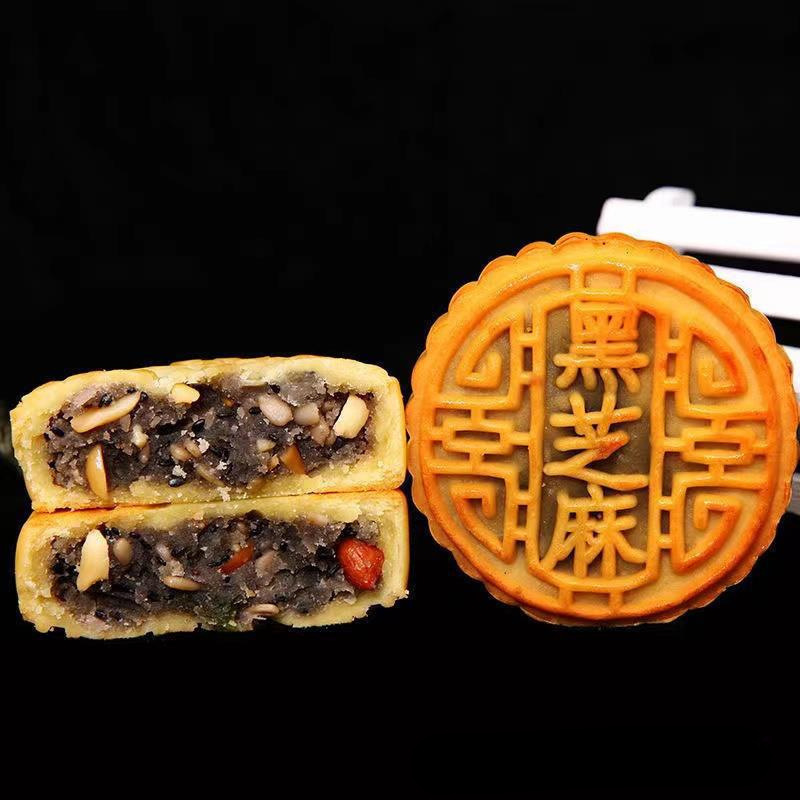 100g large wide-style moon cake old five-kernel moon cake old-fashioned big five-kernel moon cake bulk handmade multi-flavor moon cake