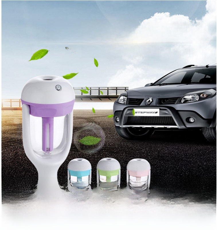 Creative Car Aromatherapy Humidifier Mini Purifying Air Humidifier Car Charger Special Humidifier