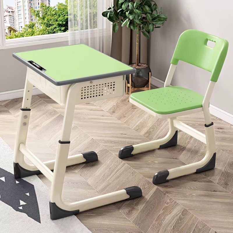 C-Shaped School Desks and Chairs for Primary and Secondary School Students Cram School Tutoring Class Training Class Student Desk Kidsren's Study Table