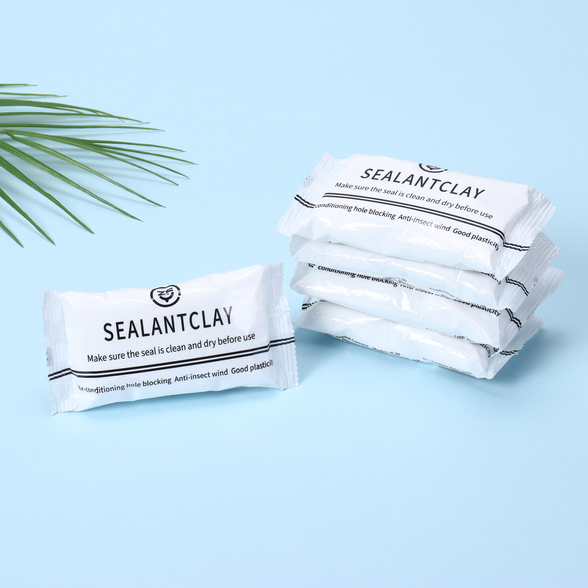 Household sewer pipe sealing and mending air conditioning hole sealing rubber mud wall solid rubber hole dormitory air conditioning hole sealing rubber mud