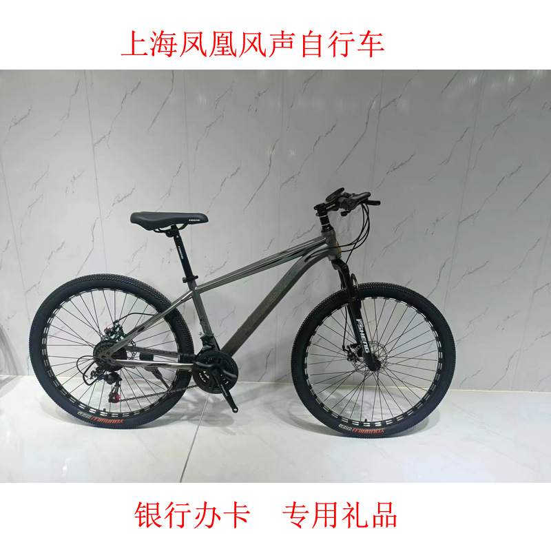 Factory wholesale Shanghai Phoenix wind mountain bike adult variable speed off-road 26/24 inch Bank gift
