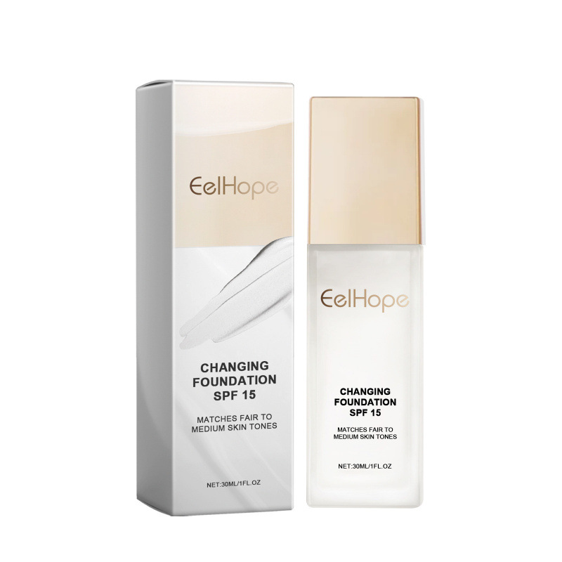 Eelhope Moisturizing Liquid Foundation Moisturizing and Moisturizing Natural Lightweight Base Makeup Skin Foundation