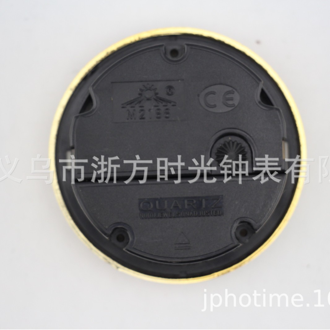 [Crafts accessories-inlaid hour] iron clock container home furniture Crystal round clock head diameter 65MM