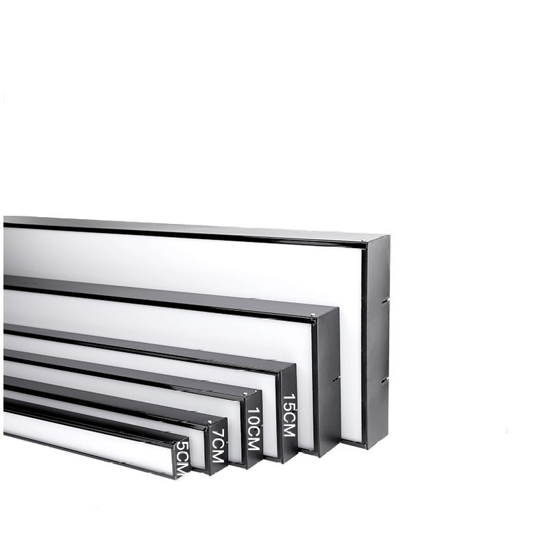 Fangtong Lamp Led Office Lamp Strip Lamp Office Supermarket Store Commercial Iron Hanging Wire Light Strip Chandelier Customization