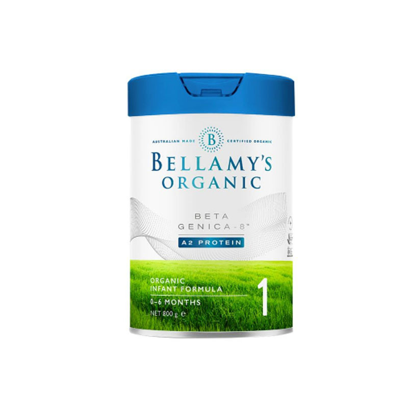 Australia Imported Bellamy's Platinum 3-Stage Dha Organic A2 Protein Milk Powder Infant Formula Milk Powder 800G/Can