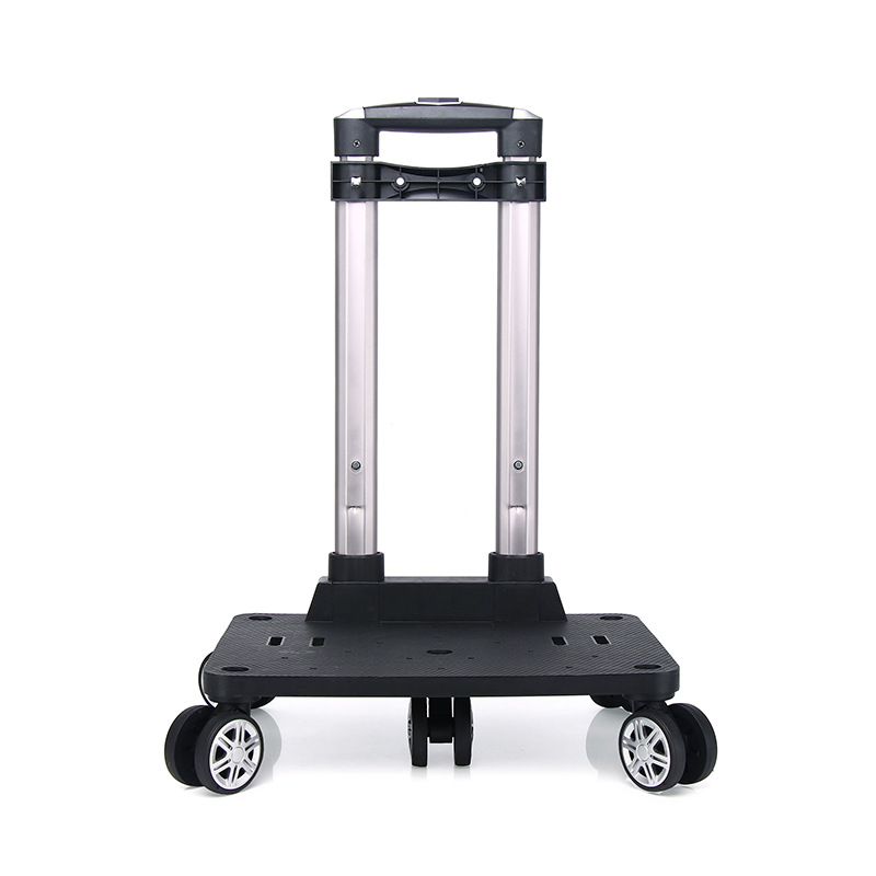 Towing Rod Frame Primary School Student Schoolbag Rod Universal Universal Wheel Folding Rod Trolley Small Trolley Backpack Rod Trolley