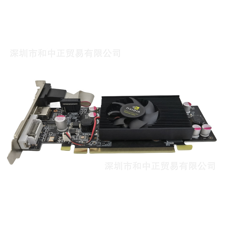 New GT210 small chassis computer graphics card bright machine semi-high knife card independent all-in-one office factory wholesale