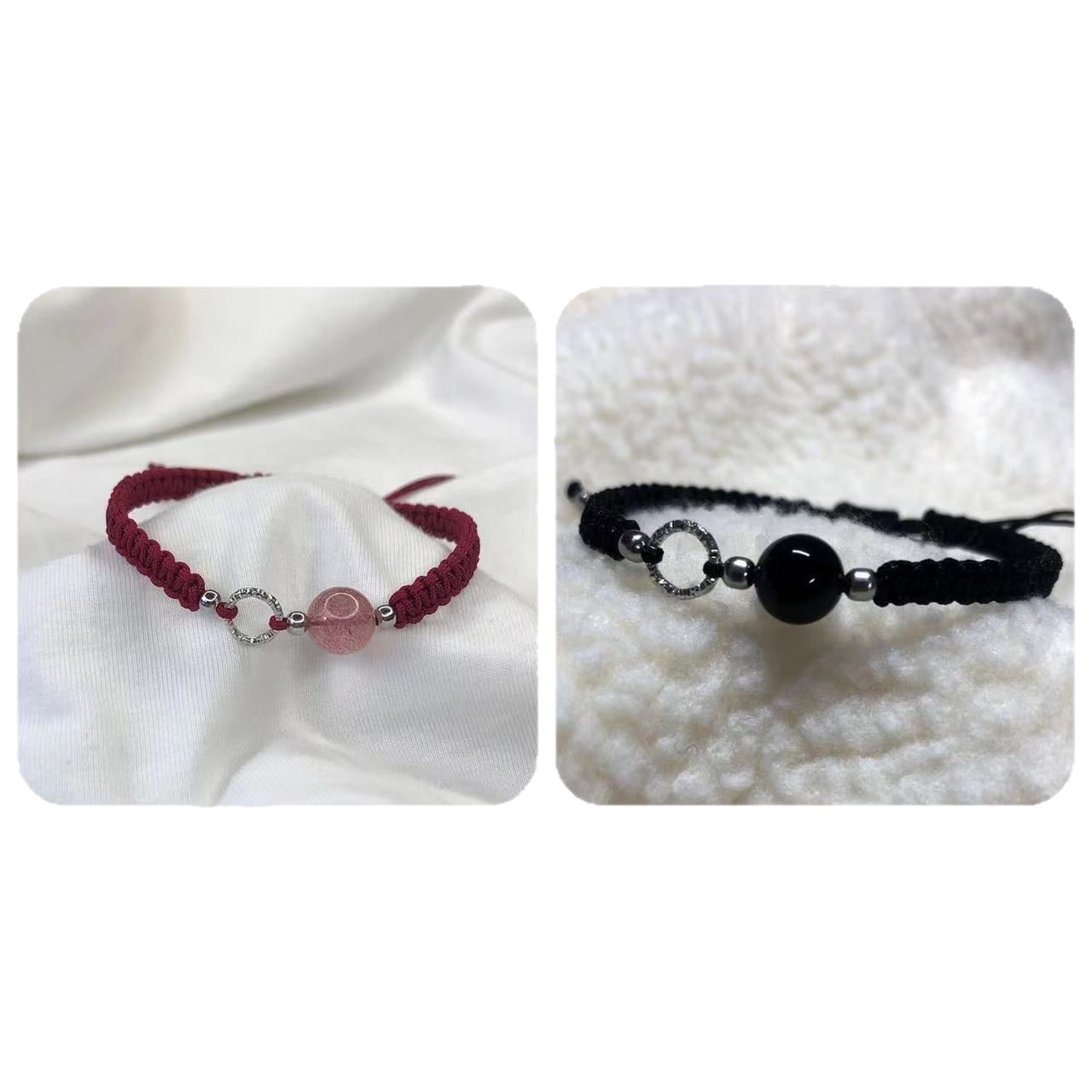 [Explosive couple's hand rope collection] new Chinese hand-woven rope string bracelet design fashion gift for girlfriend