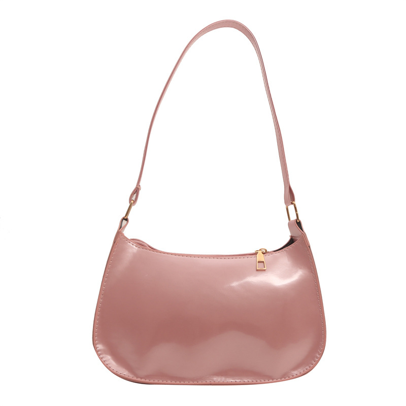 This year's fashionable Korean-style shoulder bag women's 2024 spring new all-match ins solid color gentle small square bag
