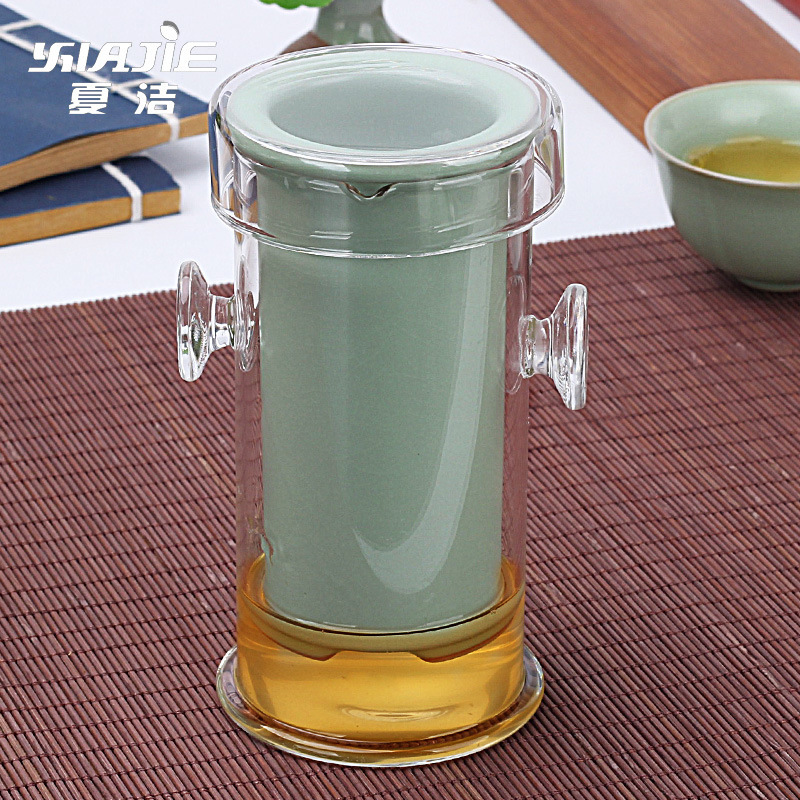 Blue and White Ceramic Black Tea Tea Set Tea Infuser Elegant Exquisite Cup Teapot Liner Filter Tea Infuser Wholesale