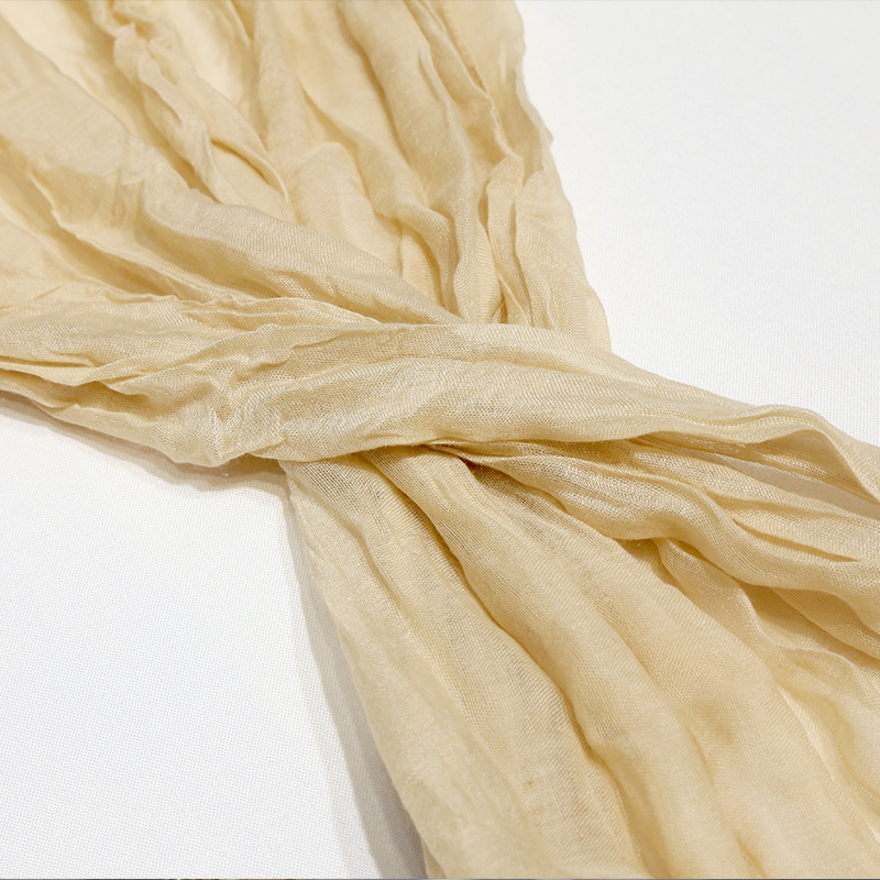 Cross-border silk yarn pleated cheese stripe Halloween Christmas table runner wedding wedding party American crepe tablecloth