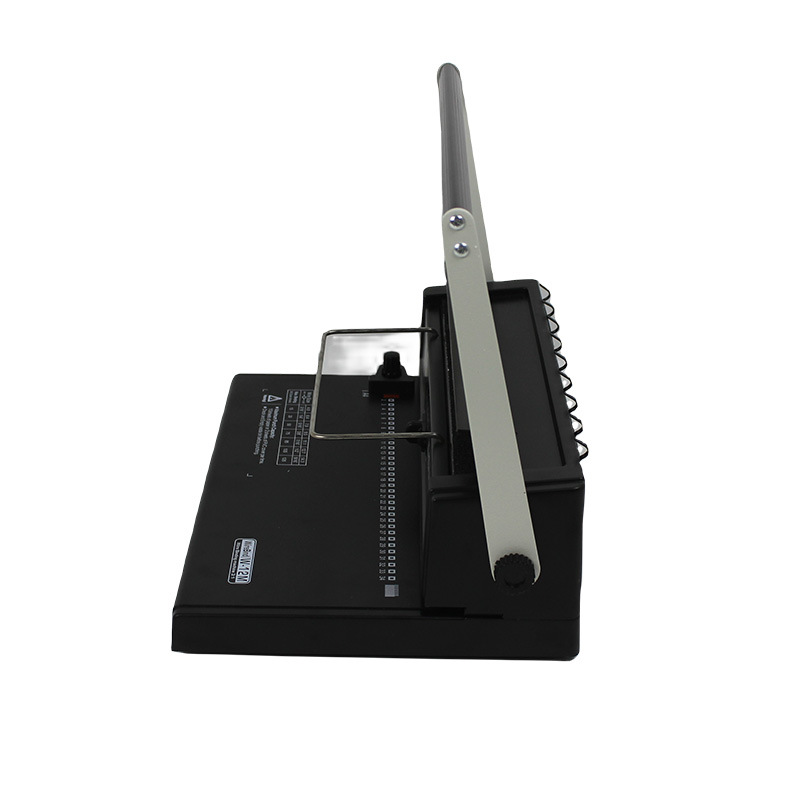 W12M Iron Ring YO Double Coil Binding Machine 34 Hole A4 Picture Album Office File Menu Tender Punching Machine Loose-leaf Book