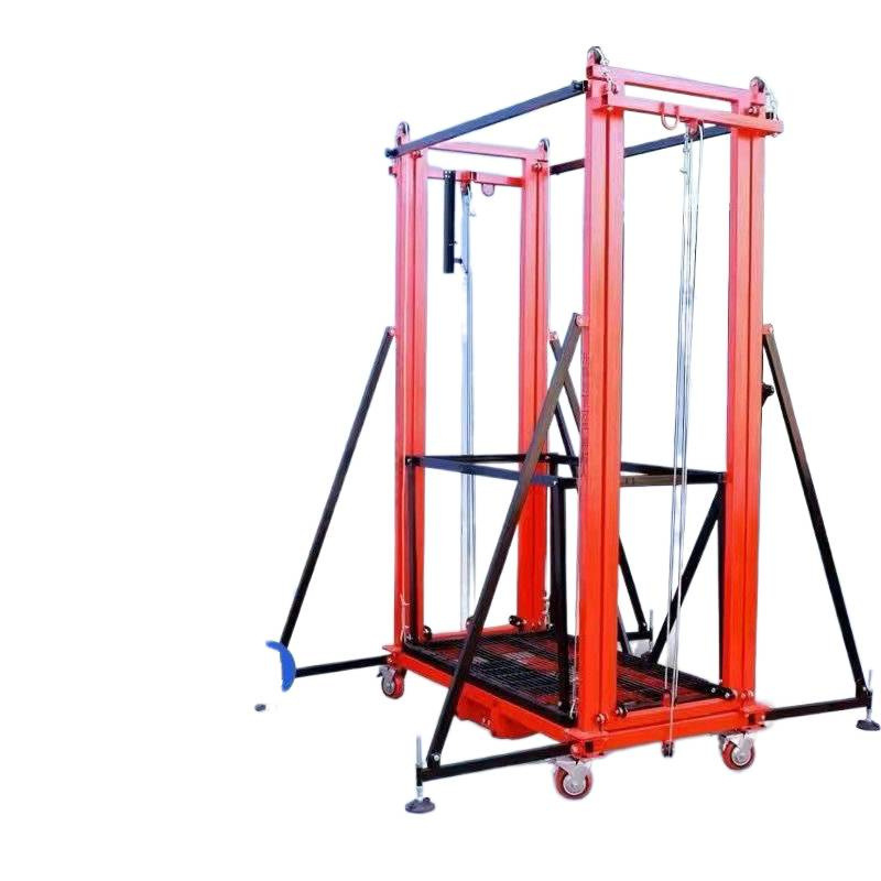 Electric Scaffolding Foldable Mobile Lifting Platform Construction Site Indoor and Outdoor Decoration Automatic Remote Control Hoist