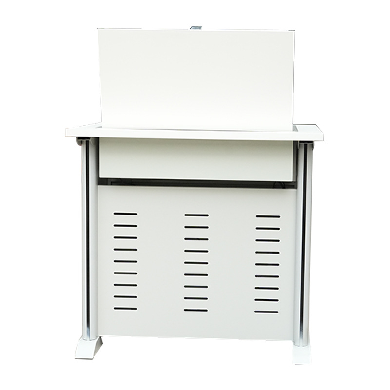 Steel Multimedia School Teacher Multimedia Podium Teacher Classroom Podium Table Multimedia Central Control Podium